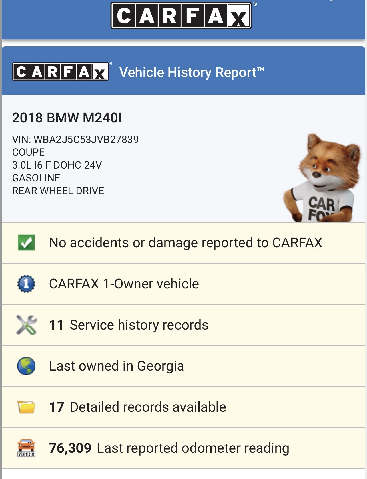 2018 BMW M240i Coupe, Rare 6-Speed! SOLD! - Image 28