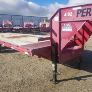 Lot of 3, 2012 & 2013 Gooseneck Equipment Trailers, Tandem Axles, 24K lbs GVWR, SOLD!
