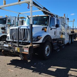 2009 International 7500, Crew Cab, Crane Truck, SOLD!